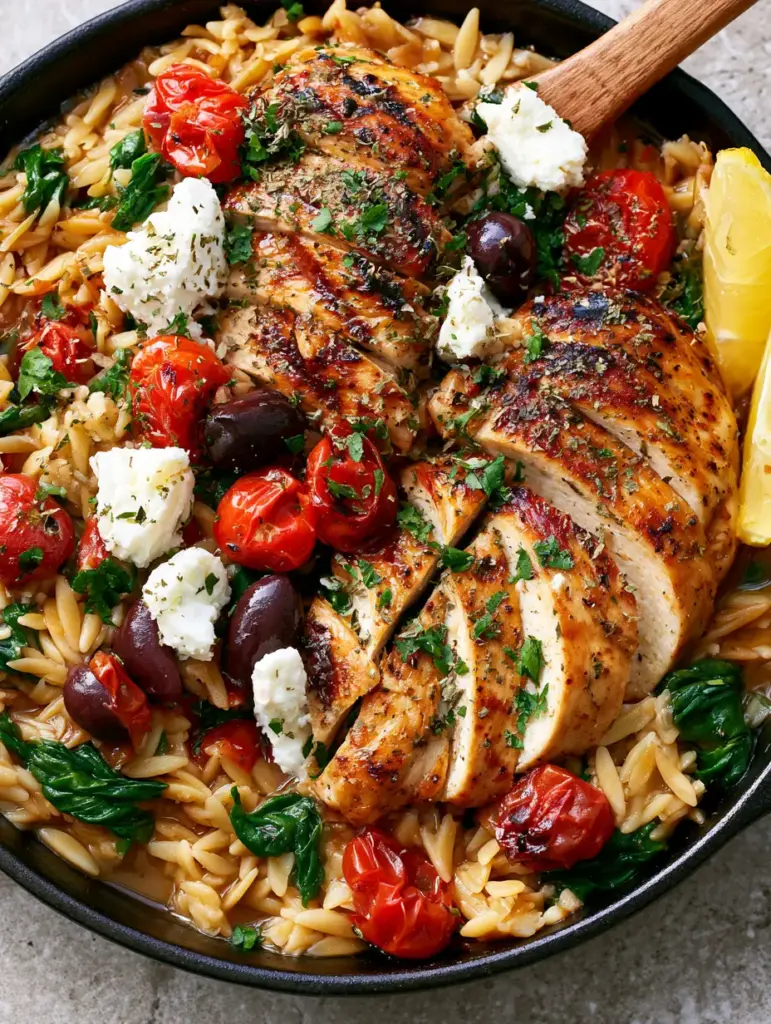 Juicy pan-seared chicken breast smothered in yellow sauce, mushrooms, and crumbled bacon on a rustic plate. (Alice Springs Chicken Recipe)