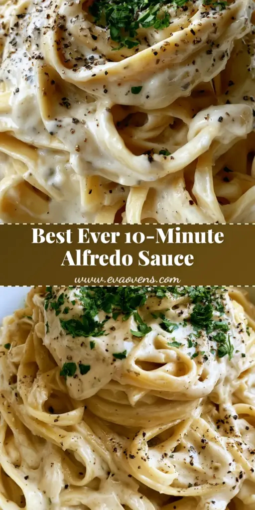 Homemade Alfredo Sauce: The Ultimate Creamy Garlic Parmesan Guide 3 A close-up of Homemade Alfredo Sauce coating fettuccine ribbons in a white bowl with parsley and black pepper.
